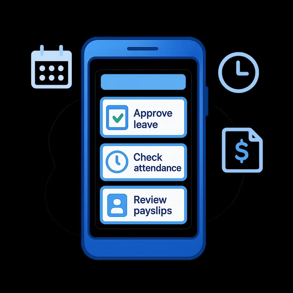 Mobile-ready HR for busy managers